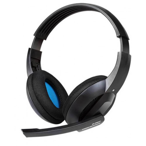 Наушники Gemix HP-660MV Черные,микрофон, регулятор громкости. Диаметр динамика: 40 мм, сопротивление